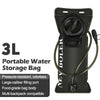 A black portable water storage bag with a pressure-resistant design and a hose, labeled with the brand NEW BOLDER.