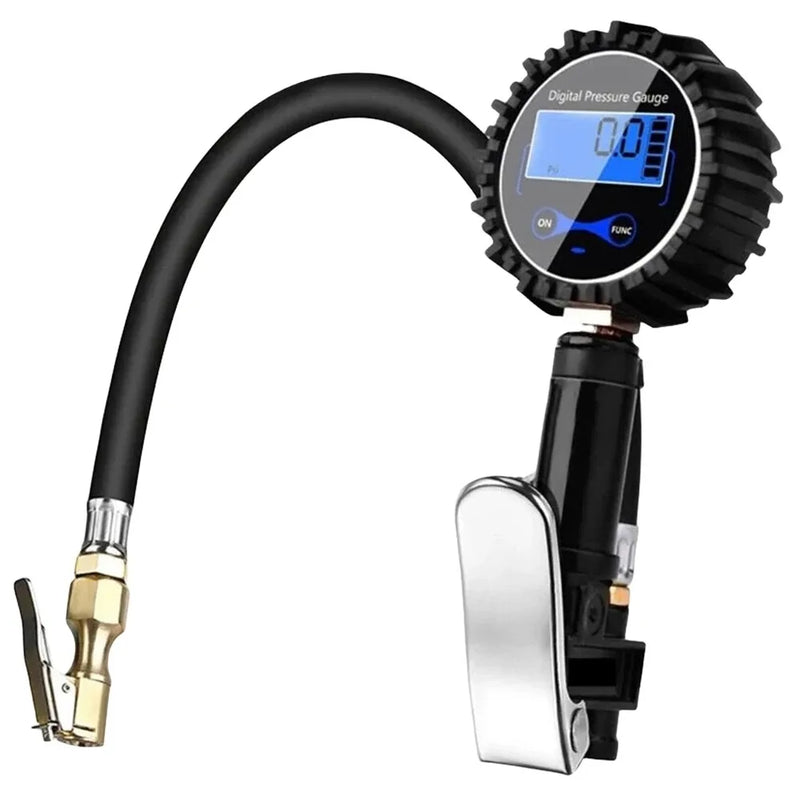 Portable Digital Tire Inflator with LCD Gauge