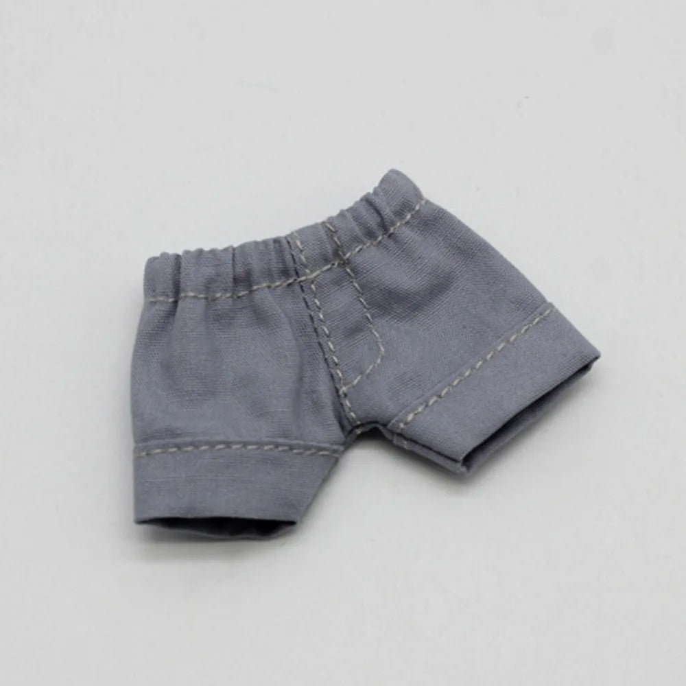 Mini Denim Shorts for 1/12 BJD Dolls