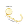 Folding Bag Hook for Travel and Storage