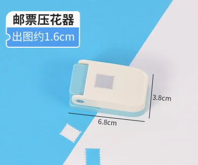 Postage Stamp Shape Paper Punch for Crafting and Scrapbooking