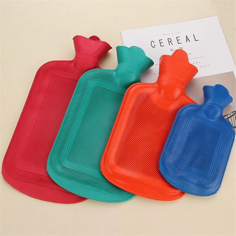 Classic Rubber Hot Water Bottle with Soft Cover