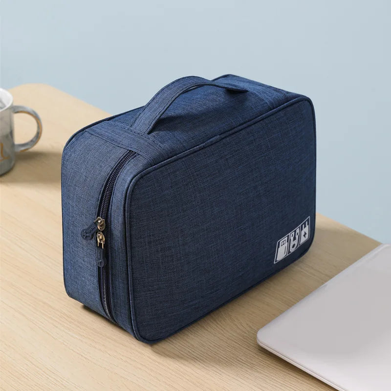 Portable Waterproof Cable Storage Pouch