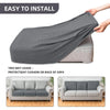 Stretchable Jacquard Sofa Cushion Covers with Anti-Slip Base