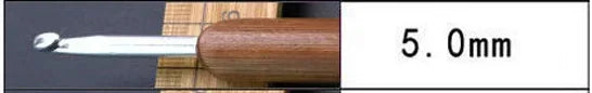 Bamboo Handle Crochet Hooks Set (0.5mm–6.0mm)