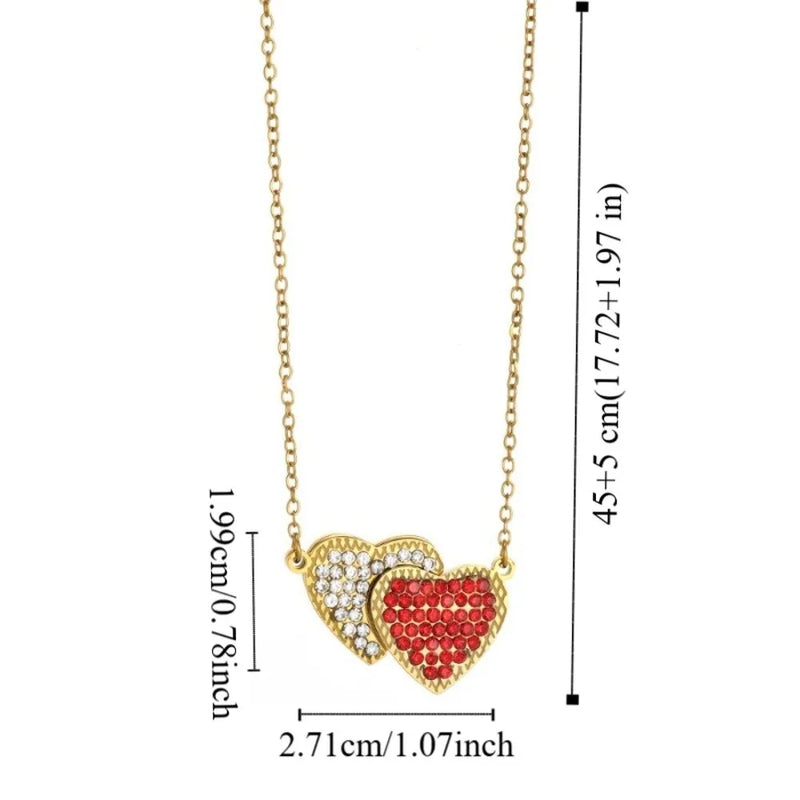 Magnetic Heart Pendant Necklace