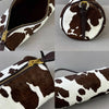 Vintage Y2K Vegetable-Tanned Leather Cylinder Bag