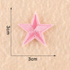 Embroidered Flower Iron-On Patches Set for Clothing & Accessories