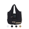 Large Canvas Tote Bag with Keychain Attachment