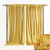Shimmering Satin Backdrop Curtain Panels