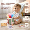 Montessori Sensory Tissue Box Toy with Soft Scarves