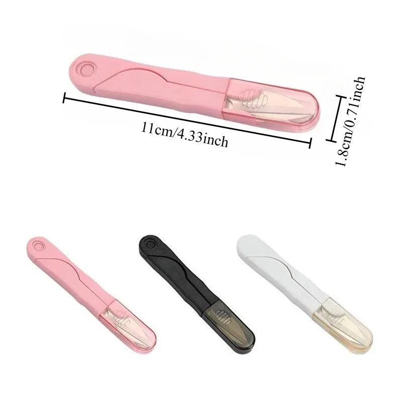 Compact Stainless Steel Sewing Scissors for Embroidery & Crafting
