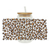 Leopard Print UV DTF Cup Wrap Sticker