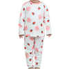 Kids' Cartoon Print Cotton Pajama Set – Long Sleeve Two-Piece Sleepwear