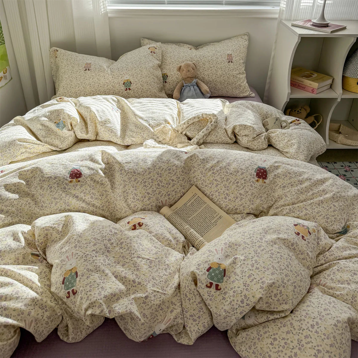 Ultra-Soft Microfiber Duvet Cover Set with Pillowcases