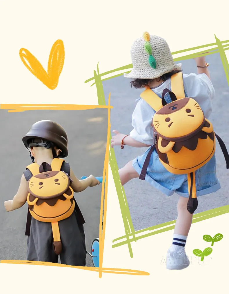 Kids Anti-Lost Backpack with Safety Leash