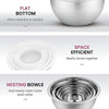 Juego de Bowls de Acero Inoxidable con Tapas Herméticas