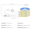 Touch Sensor Under Cabinet LED Strip Lighting