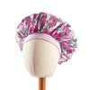 Butterfly Print Satin Sleep Cap for Kids