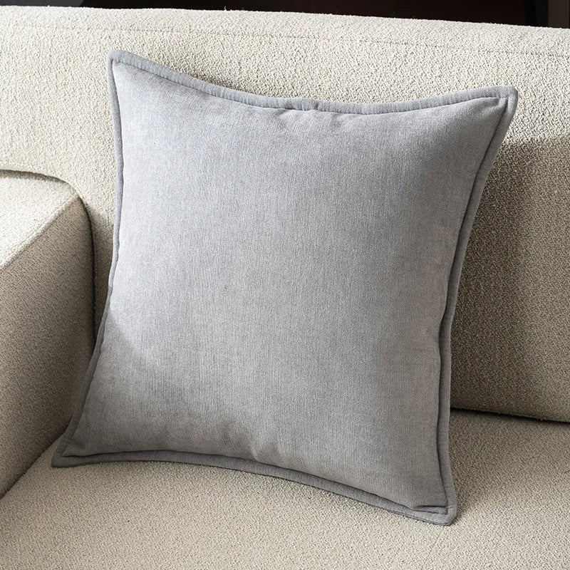 Retro Chenille Throw Pillow Covers for Couch and Bed