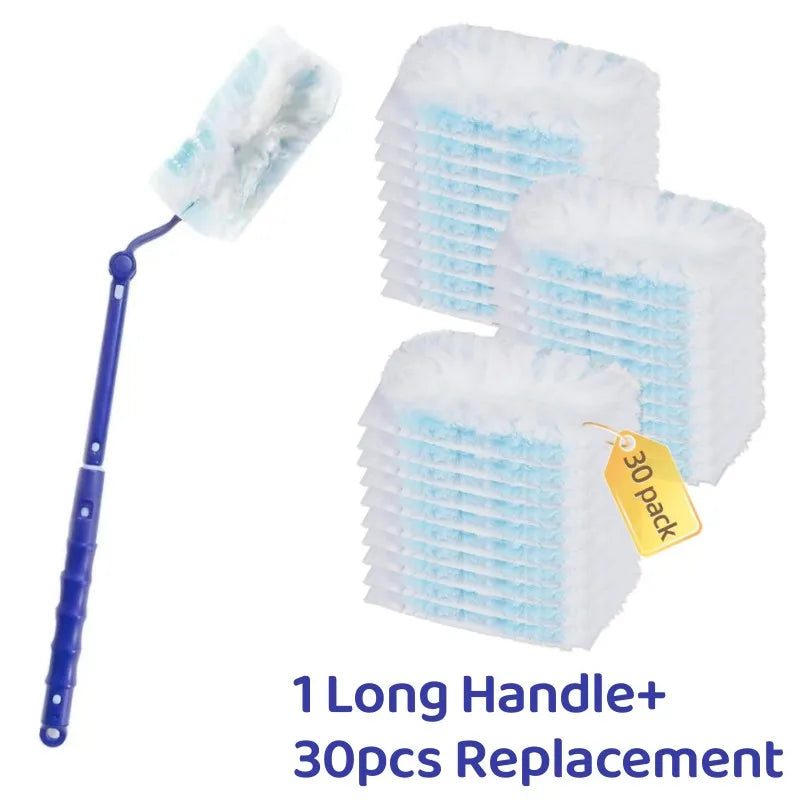 Electrostatic Duster with Replaceable Refill Heads