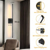 Rechargeable LED Wall Sconce with Remote Control and Dimmable Settings