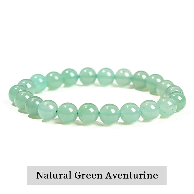 Natural Stone Beaded Bracelet