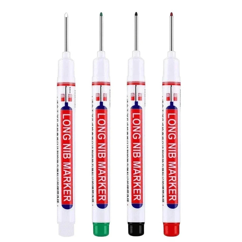 20mm Deep Hole Long Nib Markers - 4 Pack