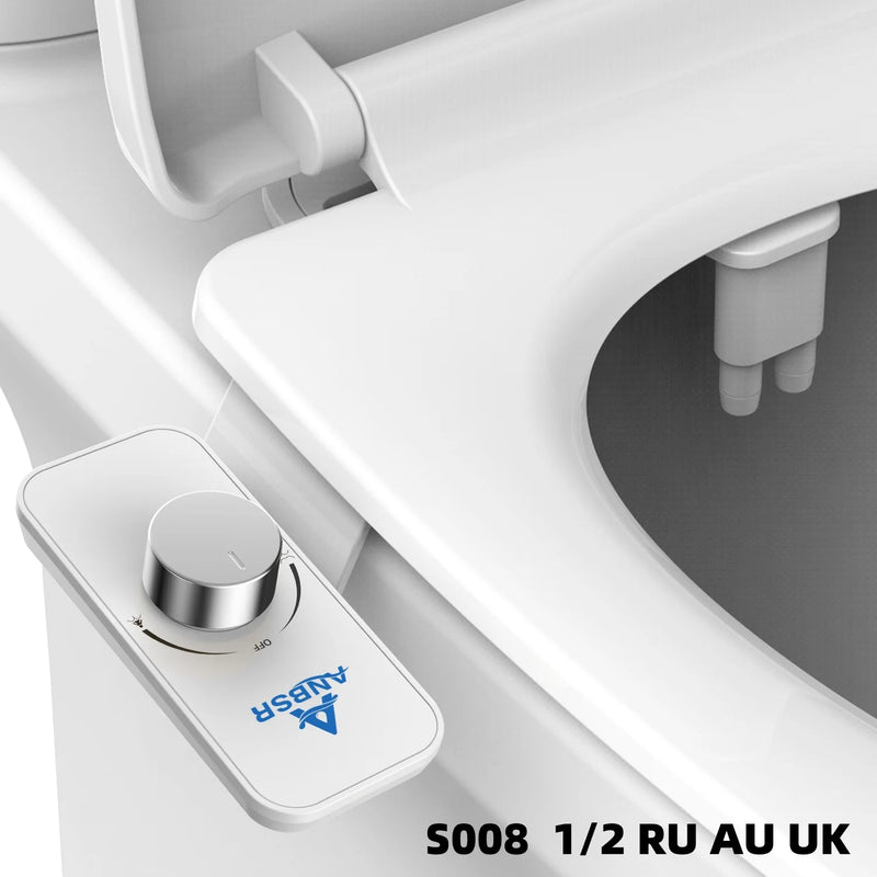 Non-Electric Bidet Toilet Seat Attachment