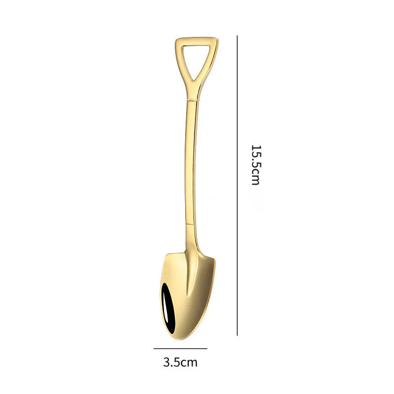 Cuillère à Dessert et à Café en Acier Inoxydable