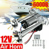 Dual Trumpet Air Horn Kit with Compressor