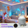 360° Rotating Starry Ocean Projector Night Light