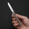 Stainless Steel Folding Utility Knife with Pocket Clip