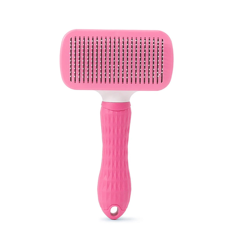 Gentle Pet Grooming Brush for Dogs & Cats