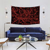 Pierce The Veil Band Flag Tapestry with Brass Grommets