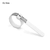 Plastic Ring Sizer Gauge for Accurate Finger Size Measurement