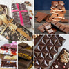 Deep Silicone Chocolate Bar Mold for Homemade Candy & Desserts