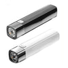 Compact 2-in-1 LED Flashlight & Power Bank