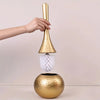 Elegant Toilet Brush with Holder and Long Handle