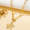 Collier Pendentif Fleur de Wisteria Vintage