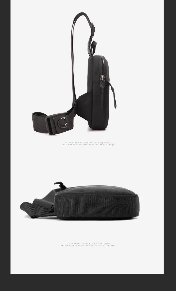 Men's Waterproof Crossbody Sling Bag