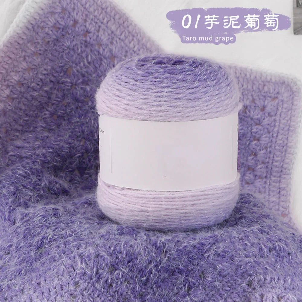 Fil à Crochet Dégradé Premium