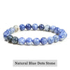 Natural Stone Beaded Bracelet