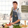Durable Canvas Kitchen Apron with Pockets