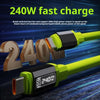 240W High-Speed USB-C Fast Charging Cable with Silicone Body