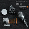 Compact Multi-Bit Ratchet Screwdriver Set