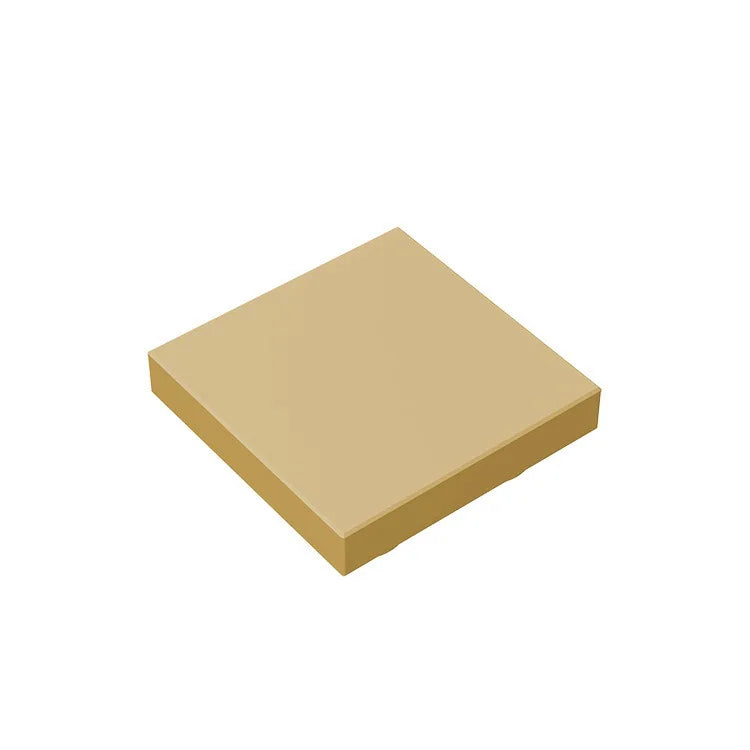 A pack of twenty two by two reverse light panels for building blocks.