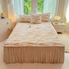 Plush Bed Skirt – Warm, Soft, and Elegant Bedding Essential