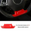 Red ABS material trim kit for Chevrolet Camaro interior and exterior