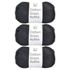 Natural Cotton Raffia Yarn – 3 Ball Set for Crochet, Knitting & Crafting